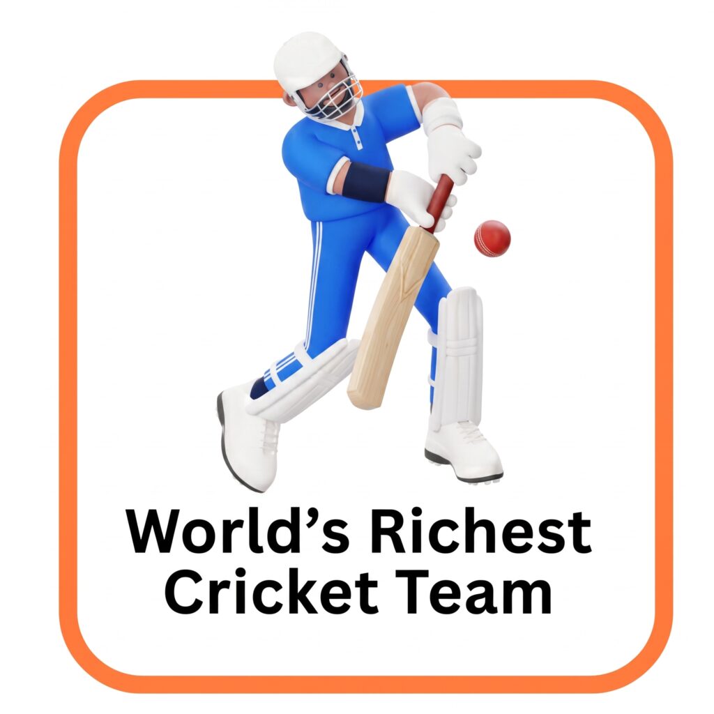 Richest cricket team in the world