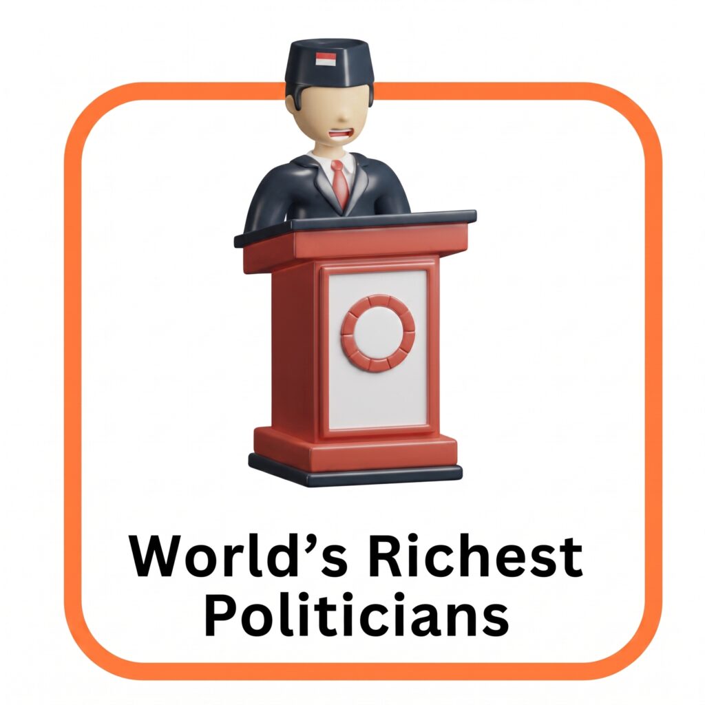 Richest politicians in the World by Crivy