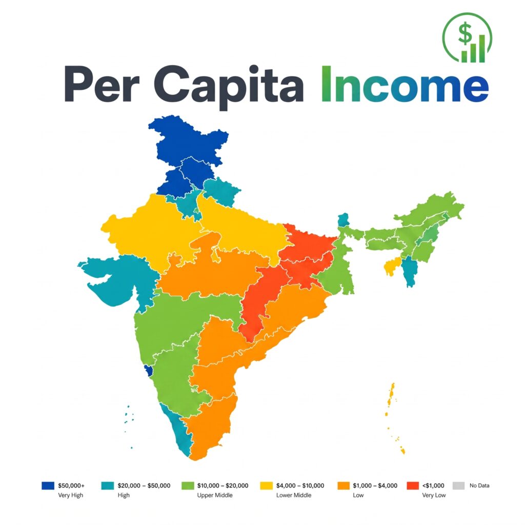 Per capita income of Indian States